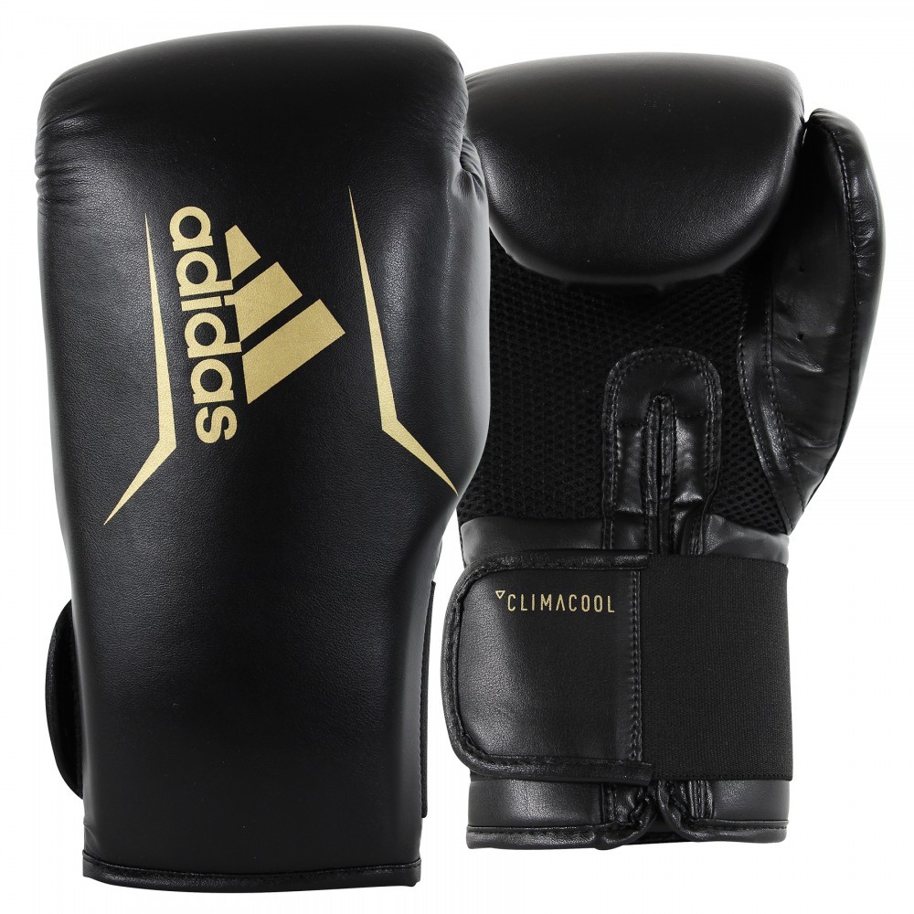 Боксерские перчатки SPEED 75 | Цвет черный с золотом